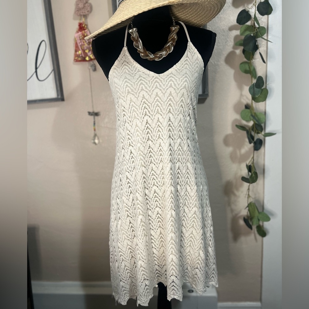 🌻Audrey Cream Lace Dress🌻